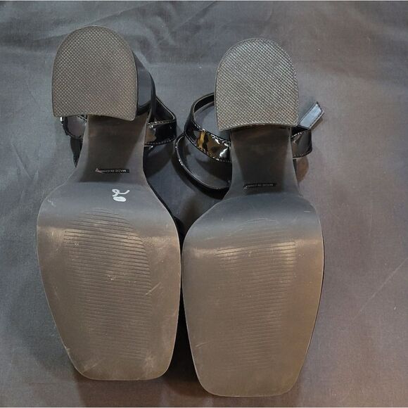 BRAND NEW SOUL PRINCESS PLAIN PLATFORM ANKLE CURVE WIDE HIGH HEEL   SAND… S2 - Picture 14 of 16